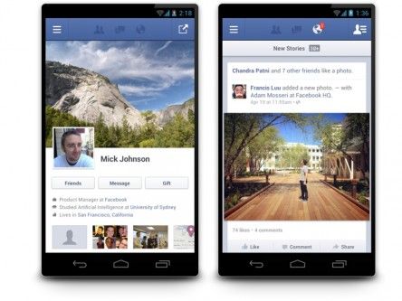 Facebook improves Android and iOS mobile apps