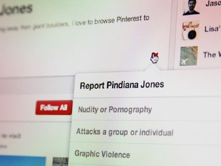 Pinterest removing fake or spammy accounts
