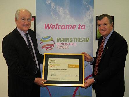 Mainstream Renewable Power awarded CPD accreditation from Engineers Ireland