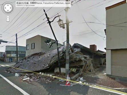 Google Street View captures Fukushima ghost town