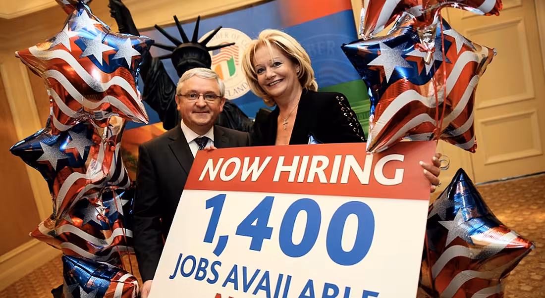 US companies in Ireland seeking to fill more than 1,400 positions