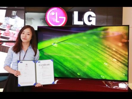 LG’s Curved OLED TV is certified green by three separate bodies