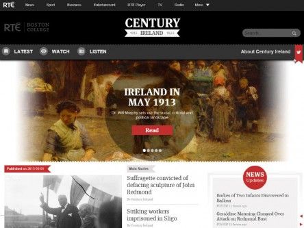 New Century Ireland website marks ‘decade of centenaries’