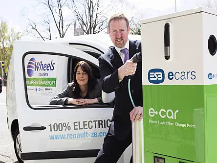 Dublin courier firm to test all-electric van as part of EU project