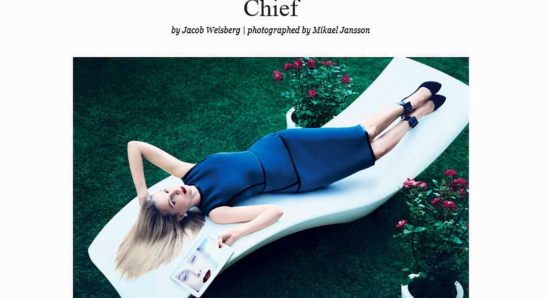 Yahoo! CEO Marissa Mayer tells Vogue about work-from-home ban and career success