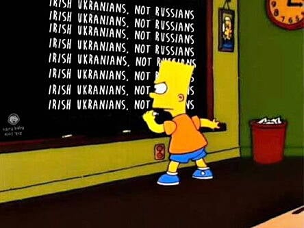 RTÉ apologises to Prime Time viewers for #IrishUkrainiansNotRussians glitch