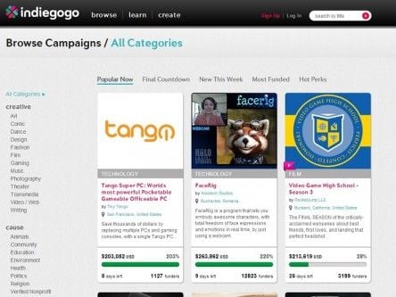 Crowdfunder Indiegogo raises US€40m to expand its reach into mobile