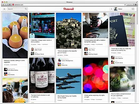 Pinterest’s Interests feature helps users zero in on Pins they may like