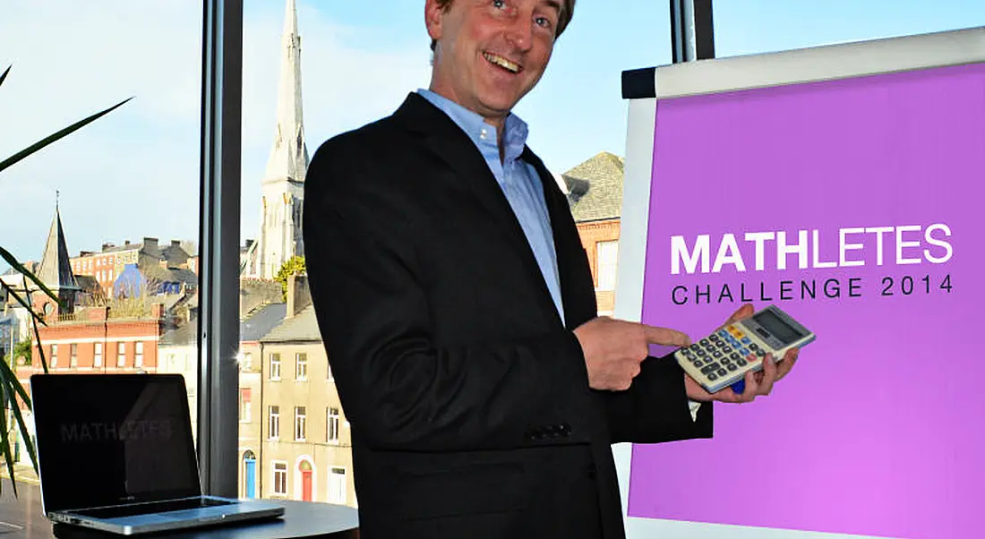 Tech entrepreneur Sean O&#8217;Sullivan launches €20k MATHletes Challenge 2014