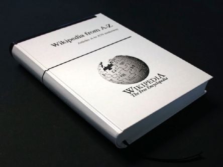 Indiegogo project aims to put Wikipedia into print