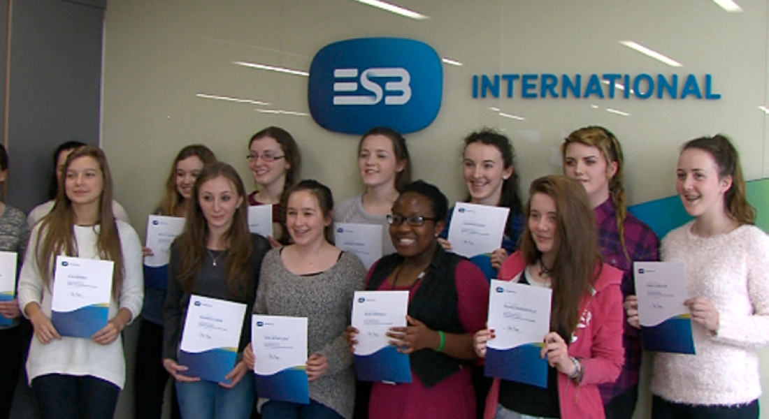 ESB International engineers raise interest in STEM among young women (video)