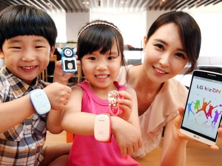 LG reveals KizON wearable child-tracking device