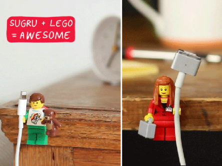 Gigglebit: a hack that combines Lego and Sugru to keep your desk tidy (video)