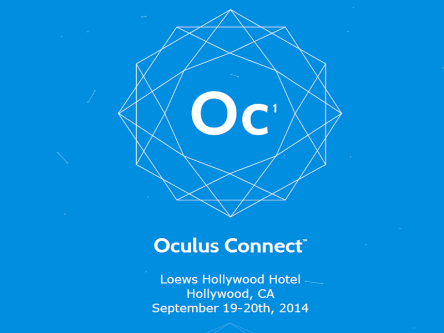 Oculus VR to hold its first VR conference this September