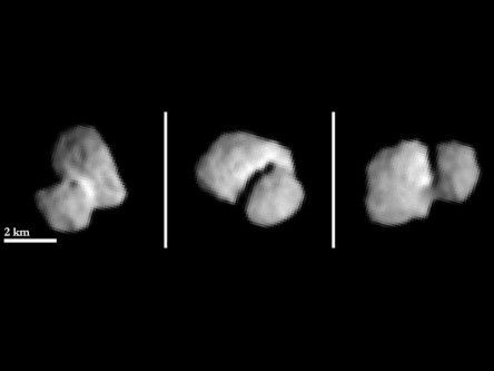 Rosetta satellite beams back comet images