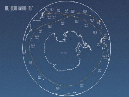 First flight of Google’s Project Loon balloon circles globe in 22 days