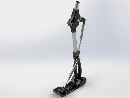 Developers build a 3D-printed leg for amputees