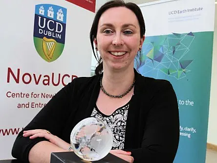 First winner of UCD CleanWeb Sprint Award has bright idea