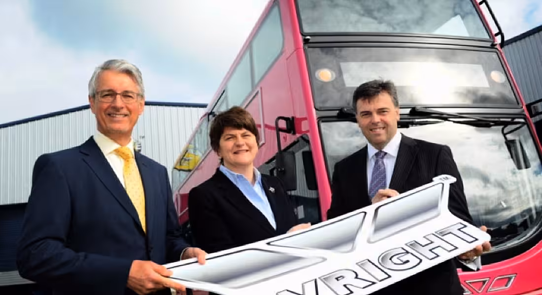 Bus builder Wrights Group to create 130 jobs in Co Antrim