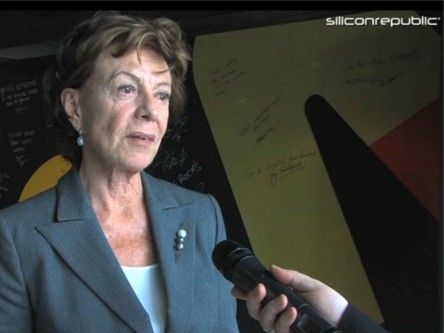 Neelie Kroes: tech offers sexy, fun and well-paid job opportunities for women (video)