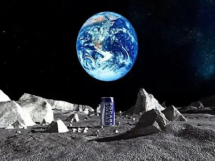 Japanese soft drink company to place marketing device on moon