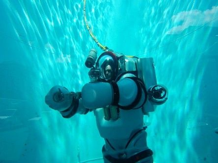 Underwater Exosuit designed to search for ancient computer