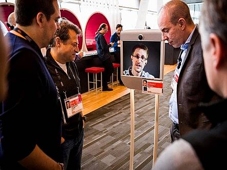 Edward Snowden using telepresence robot to attend events internationally