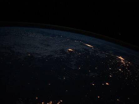 Astronaut photographs World Cup 2014 cities from space