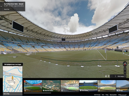 Google launches Street View for Brazilian World Cup stadiums