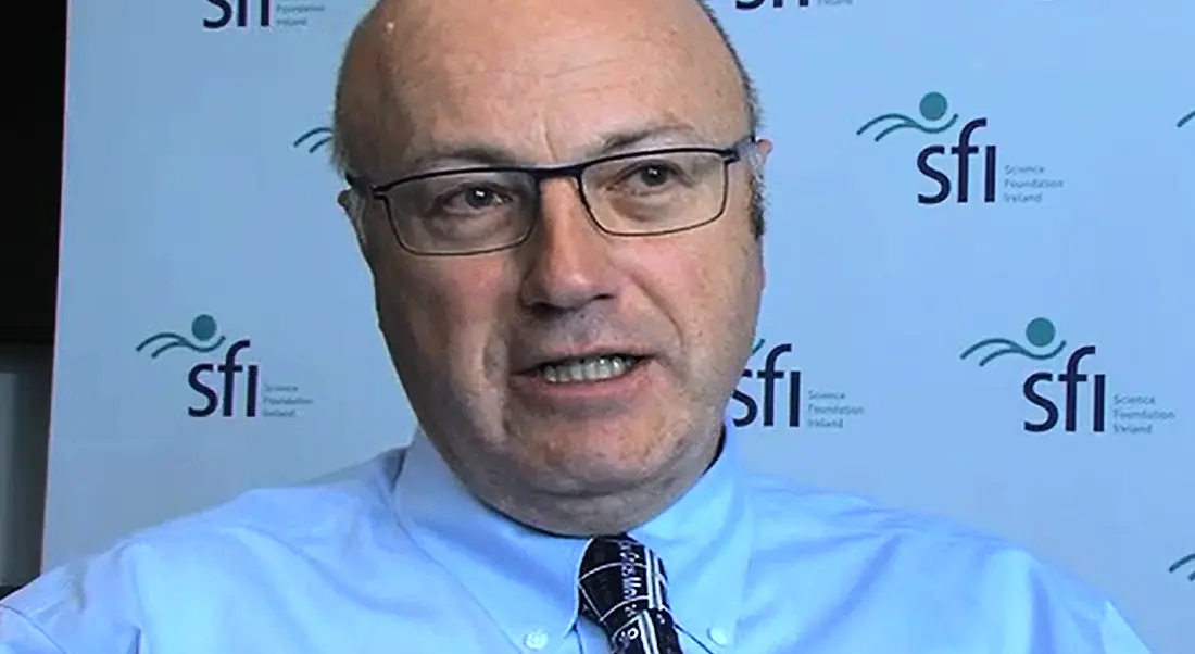 Prof Mark Ferguson, director-general of SFI on new research fellowship (video)