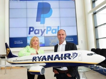Ryanair now accepting payments through PayPal