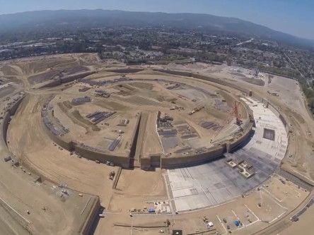 Have a look at Apple’s ‘spaceship’ campus under construction (video)