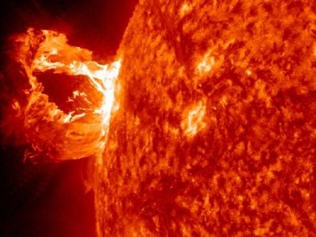 Massive solar flare heading towards Earth – don’t panic