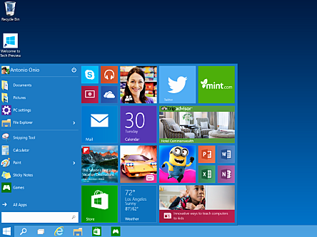 Microsoft goes back to the ‘Start’ with Windows 10