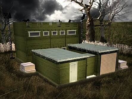 Finally! A new zombie-proof cabin is now for sale