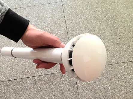 Let it blow: air umbrella uses airflow to deflect raindrops