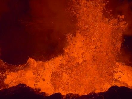 Watch an Icelandic volcano erupt up close (video)