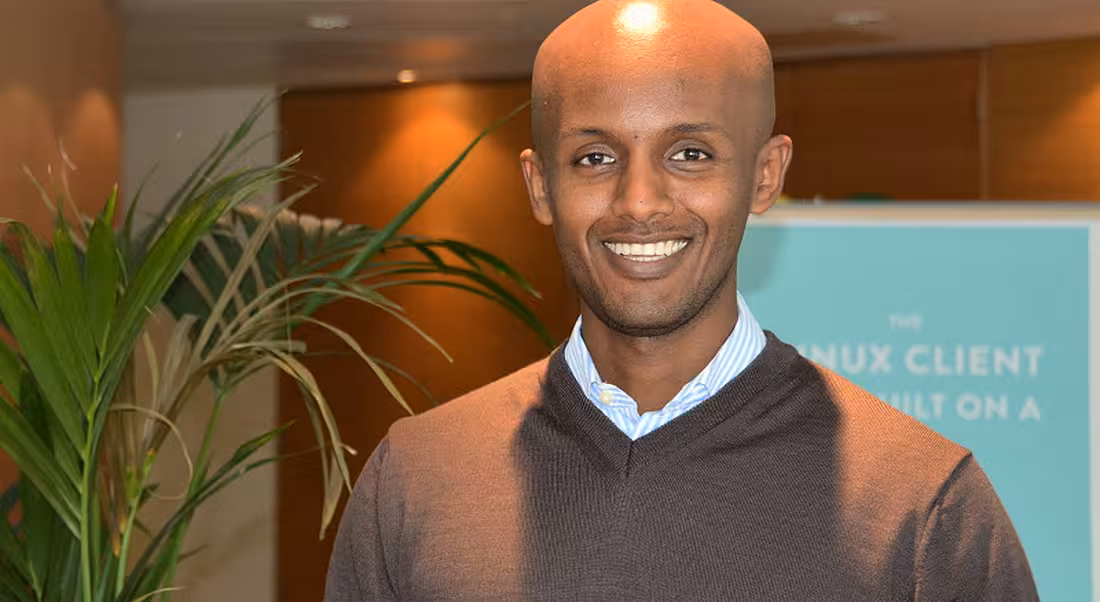 Sales team member Joel, an Italian-born Ethiopian from LA, moved to Ireland for Dropbox