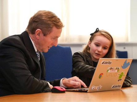See what the Taoiseach built during his Hour of Code with Lauren Boyle