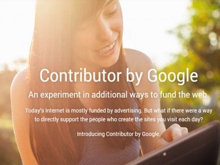 Google creates revenue generating platform for publishers called Google Contributor