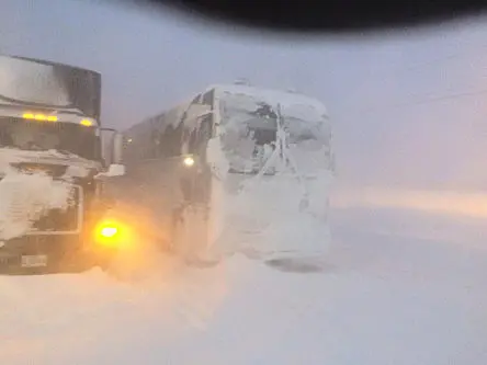 Indie band Interpol live-tweets snowstorm while trapped on tour bus for days