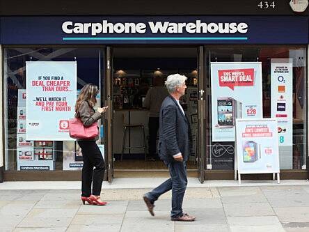 Carphone Warehouse invests €6m in Irish data centre