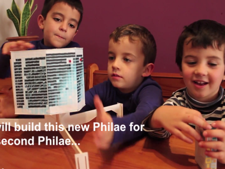 3 children attempt to build new comet lander to reboot Philae