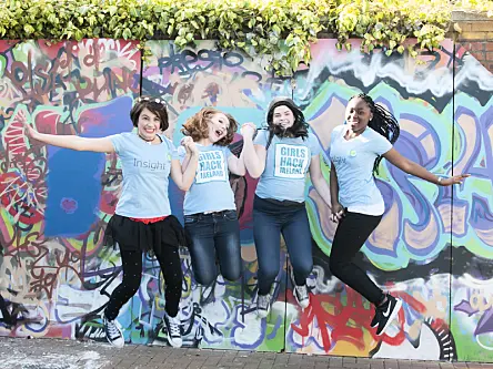 Girls Hack Ireland teaches almost 100 girls to code in one day (video)