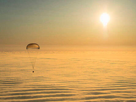 ISS trio lands safely in Kazakhstan after six months in space