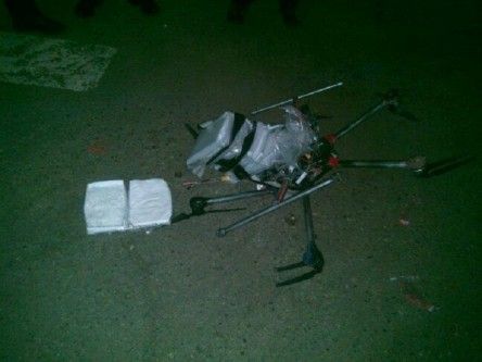 Breaking drones: Drug-laden drone crashes near US-Mexico border