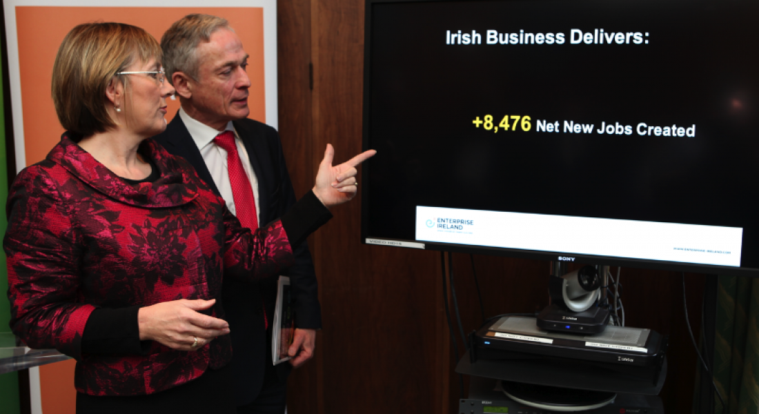 Enterprise Ireland reports strongest jobs growth in its history (video)