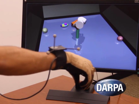 DARPA developing prosthetic arm with sense of touch