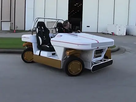 NASA shows off first model of driverless rover that can drift endlessly