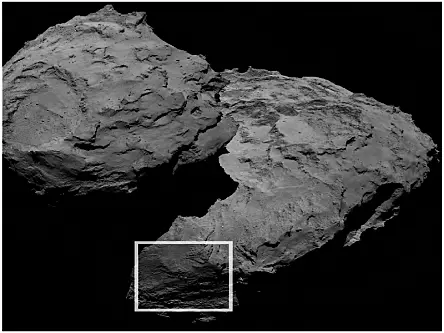 Rosetta finds mysterious boulder formation on surface of Comet 67P